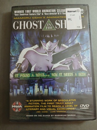 Ghost the shell - in, (dvd,