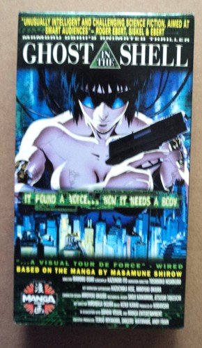 Ghost the shell vhs 1996 - ghost,