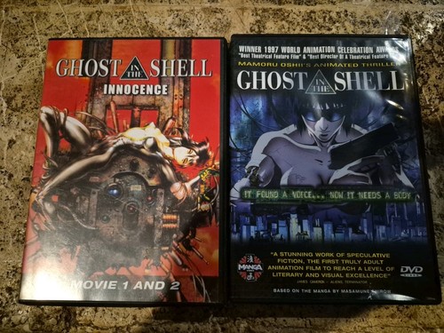 Ghost the shell dvds - ghost, in